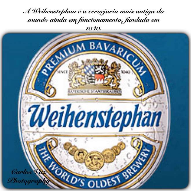 weihenstephan, a cerveja mais antiga do mundo em funcionamento, foi fundada em 1040